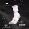 Breathable Comfortable Thicken Crew Socks Outdoor Hiking Trekking Walking Wicking Athletic Socks
