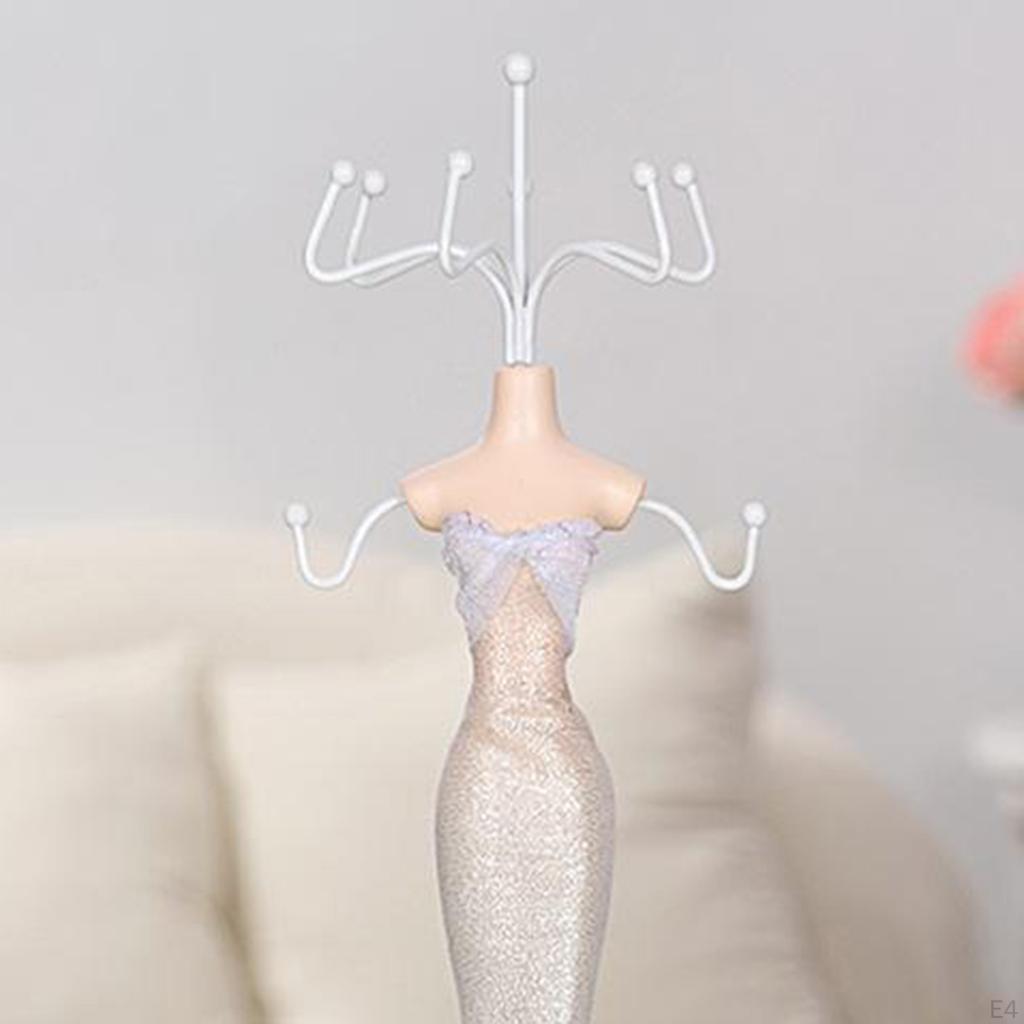 Resin High Shoes for Earring Studs Jewelry Display Stand Showcase, Can Accommodate