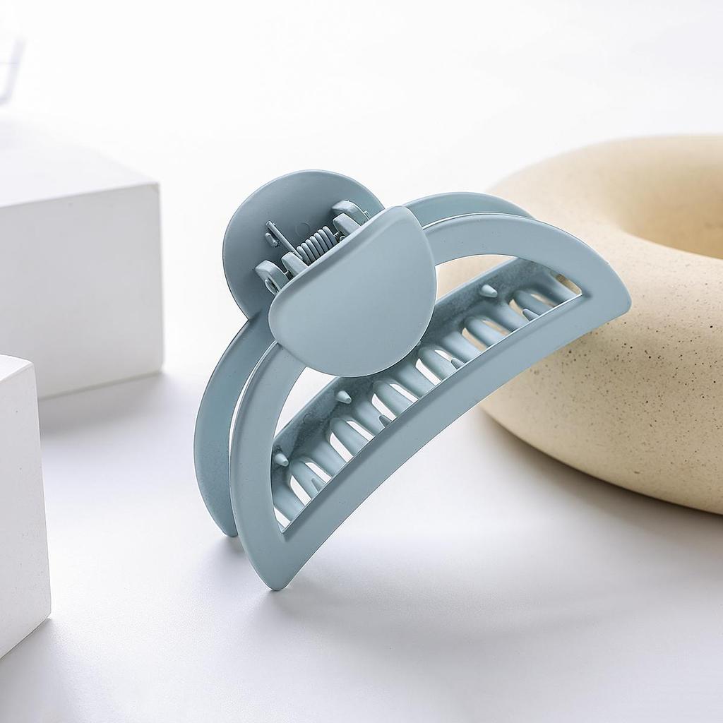 Cream Color Plate Hairpin Candy Color Hairpin Cute Plate Hairpin Shark Clip Female Headdress