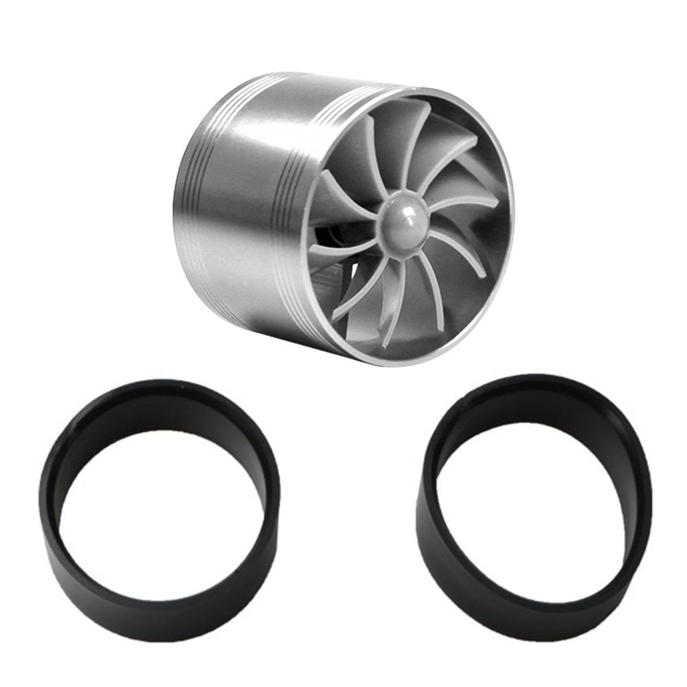 Car Air Intake Turbonator Single Fan Turbine Automobile Intake Turbo Vehicle Engine Turbocharger Power Conversion Accessories