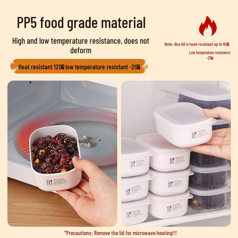 Meidi 280ml Rice Portion Freezer Containers, 5-Pack