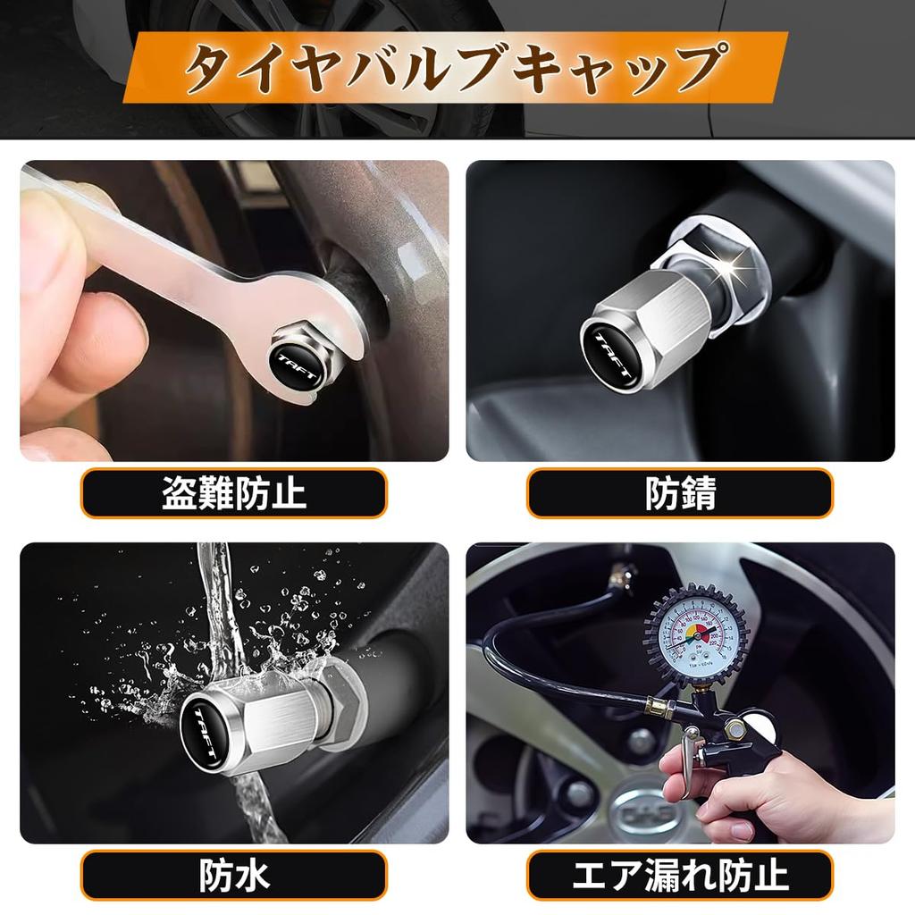 TAFT Special Air Valve Cap, Car Tire Air Valve, For