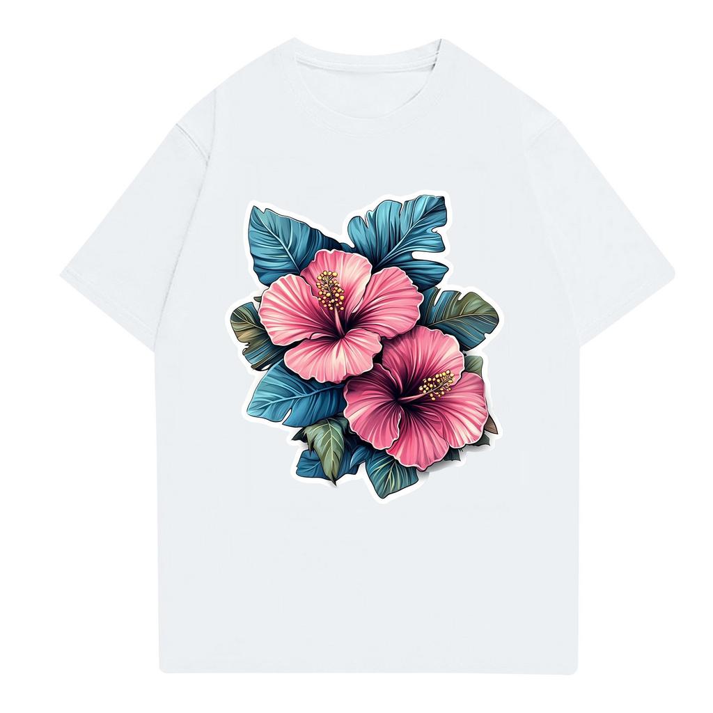 Herren Stehkragen Kurzarmhemd Lose Freizeit Urlaub Hemd Mann