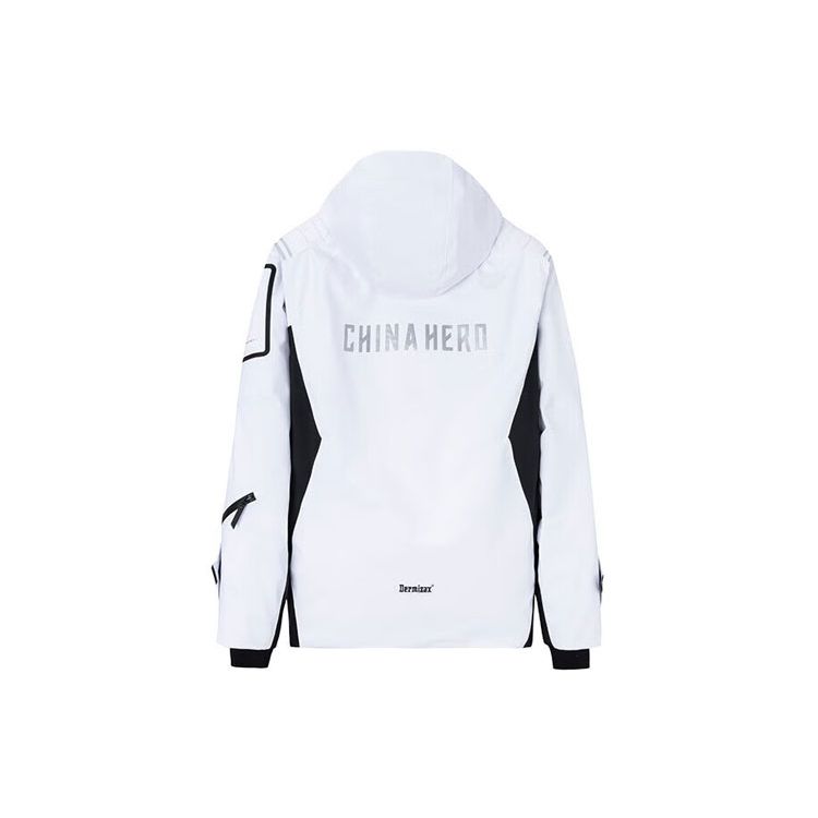 Anta Champion All-Weather Series Color-Block Water-Resistant Down Jacket Men Jacket Snow-White 152340617-1