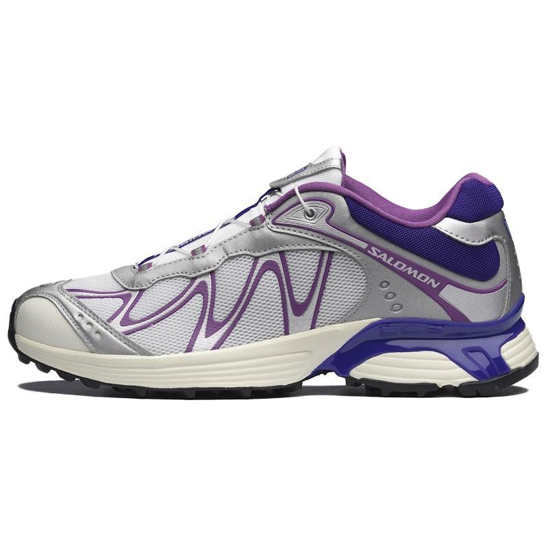 SALOMON XT-Whisper Biały Srebrny Głęboki Niebieski Unisex Trampki Obuwie-Srebrny L49100300