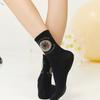 Bananasisters Circle Bee 4color Mid-weight Socks