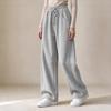 Girls' Casual Color Wide Leg Straight Pants for Everyday Wear