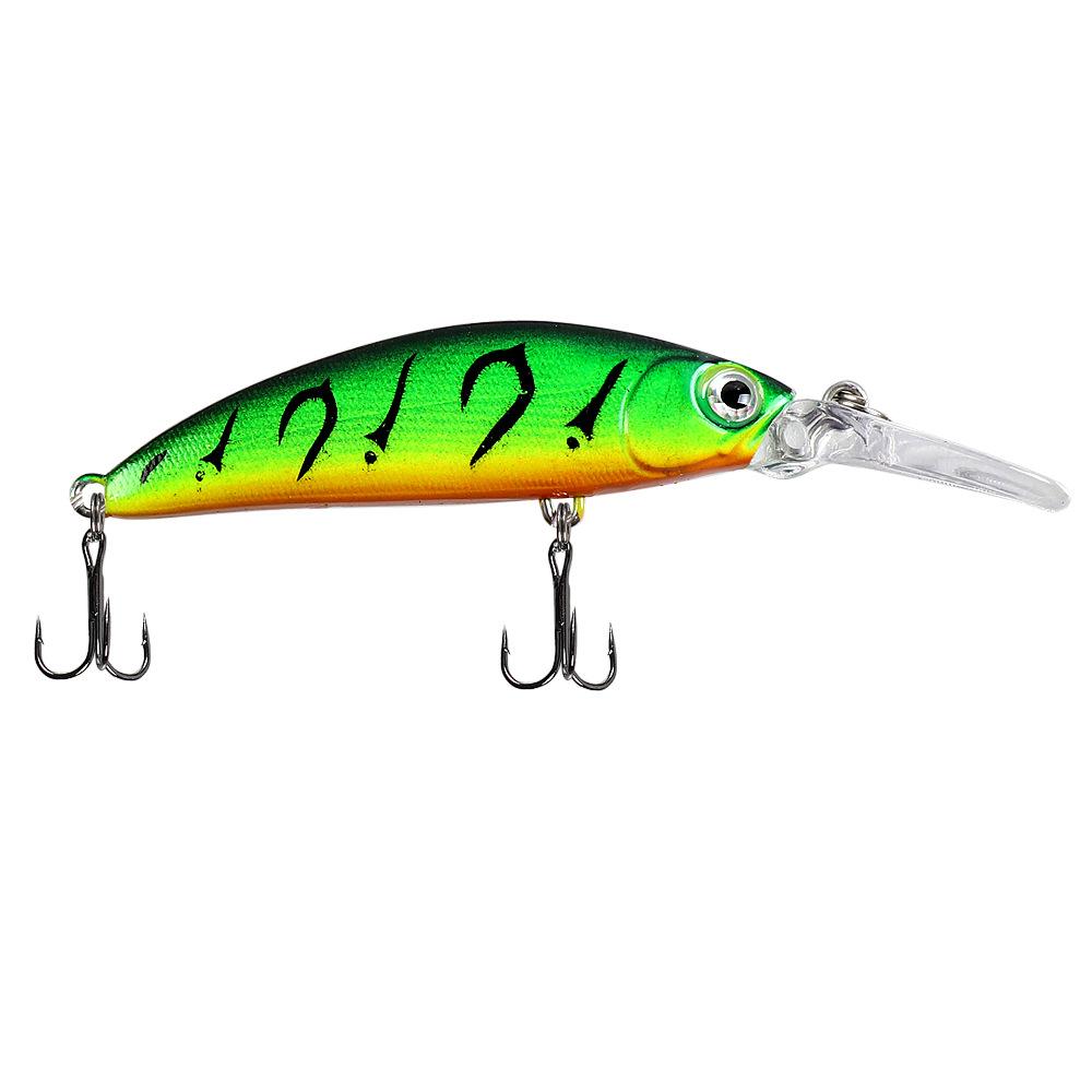 7cm 6g Long Tongue Board Sinking Minnow Lure Bait for Freshwater & Saltwater Fishing Special Casting Bait for Bass And Perch
