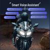 A1 Bluetooth Full Face Helmet Earphones, Waterproof Noise-Cancelling Motorcycle Intercom