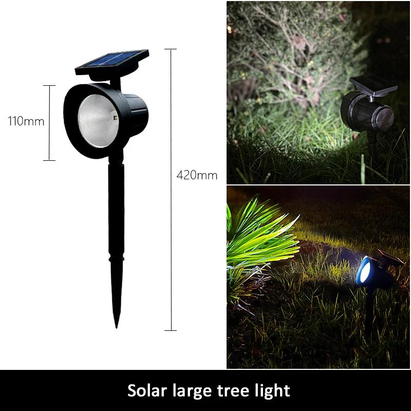 Outdoor Lighting Solar Simple Lawn Light Outdoor Waterproof Landscape Lights Square Villa Grass Garden Lamp Ground Plug Lamps