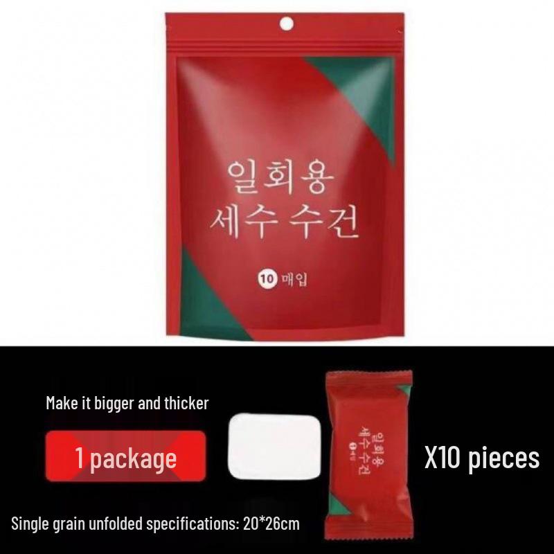 Thickened Travel Disposable Face Towels - Compressed, Comfortable, Soft, and Ideal for Home or Business Trip.