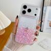 Custodia per Telefono Laccata con Stelle Laccate e Paillettes Scintillanti per iPhone 17 Air 16 15 14 13 12 11 Pro Max Plus Copertura Fosforescente