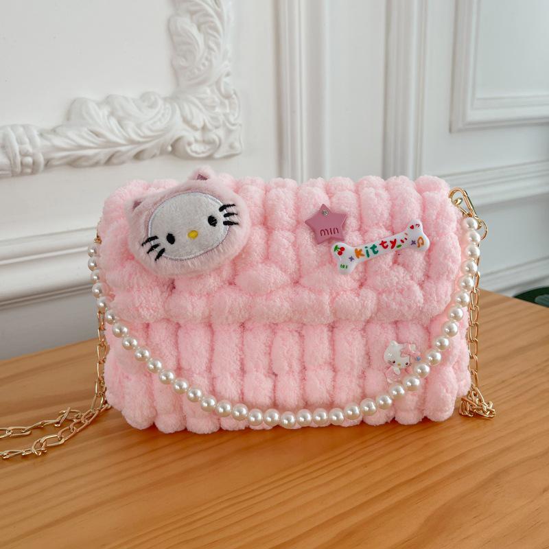 Capybara Hand-Knitted DIY Crossbody Bag Kit - Perfect Gift for Girlfriend