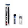Porte-mine Tombow Monograph Lite, 0,5 mm, Corps Entièrement Noir, Gomme & Set de Recharges de Mines, PCB-321BAZ. Comprend une Gomme Monograph (environ. 3.6mm