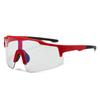 HD PC Blue Light Blocking Photochromic Sunglasses for Men Women Stylish Sports Riding Goggles UV Protection
