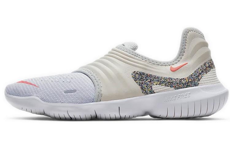 Nike Free Rn Flyknit 3.0 Platinum Lava Glow Women s BV7782-001 36.5