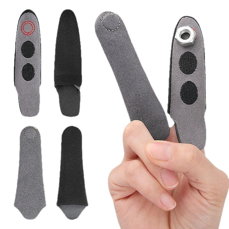 Cubierta magnética para dedos, resistente a arañazos y duradera, con imán incorporado, tornillo para dedos para trabajos aéreos, cubierta para dedos con recogida de dedos