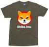 Shiba Inu Logo TShirt Funny Dog Coin Hodl It Meme Elon Musk Unisex Gift Tee
