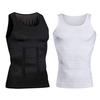Men Shapewear Vest Compression Slimming Tummy Control Sleeveless Elastic Soft Sweat Absorption Breathable Solid Color Men Gym Tank Top