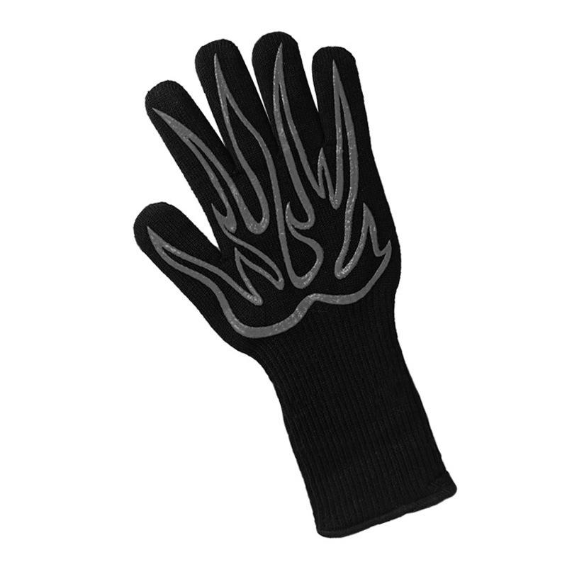Heat-Resistant Flame Retardant Silicone BBQ Oven Gloves