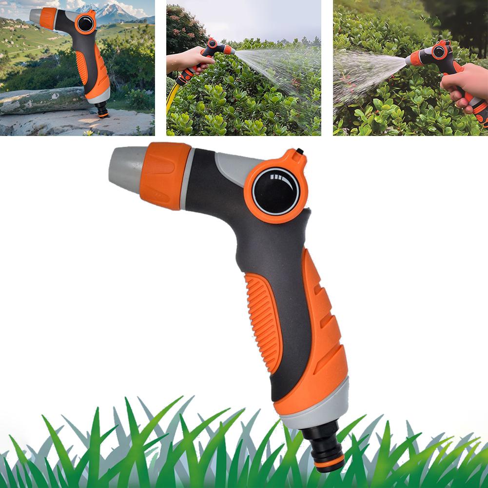 High Pressure Water Gun Irrigation Garden Watering Gun Water Hose Nozzle Sprayer Garden Sprinkler for Car Washing Floor Cleaning