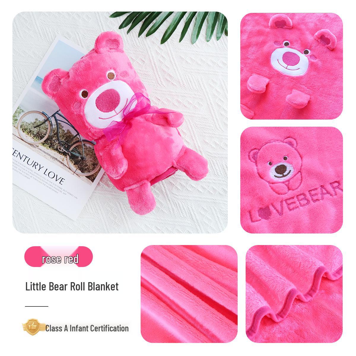 

Подарок студенту: Компактный флисовый плед-подушка для офисного и автомобильного сна 75x100cm