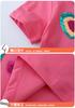 2-7Y Little Girl Short Sleeve T-shirt Summer Cotton Baby Tees Children Tops Kids Clothing Dropshipping
