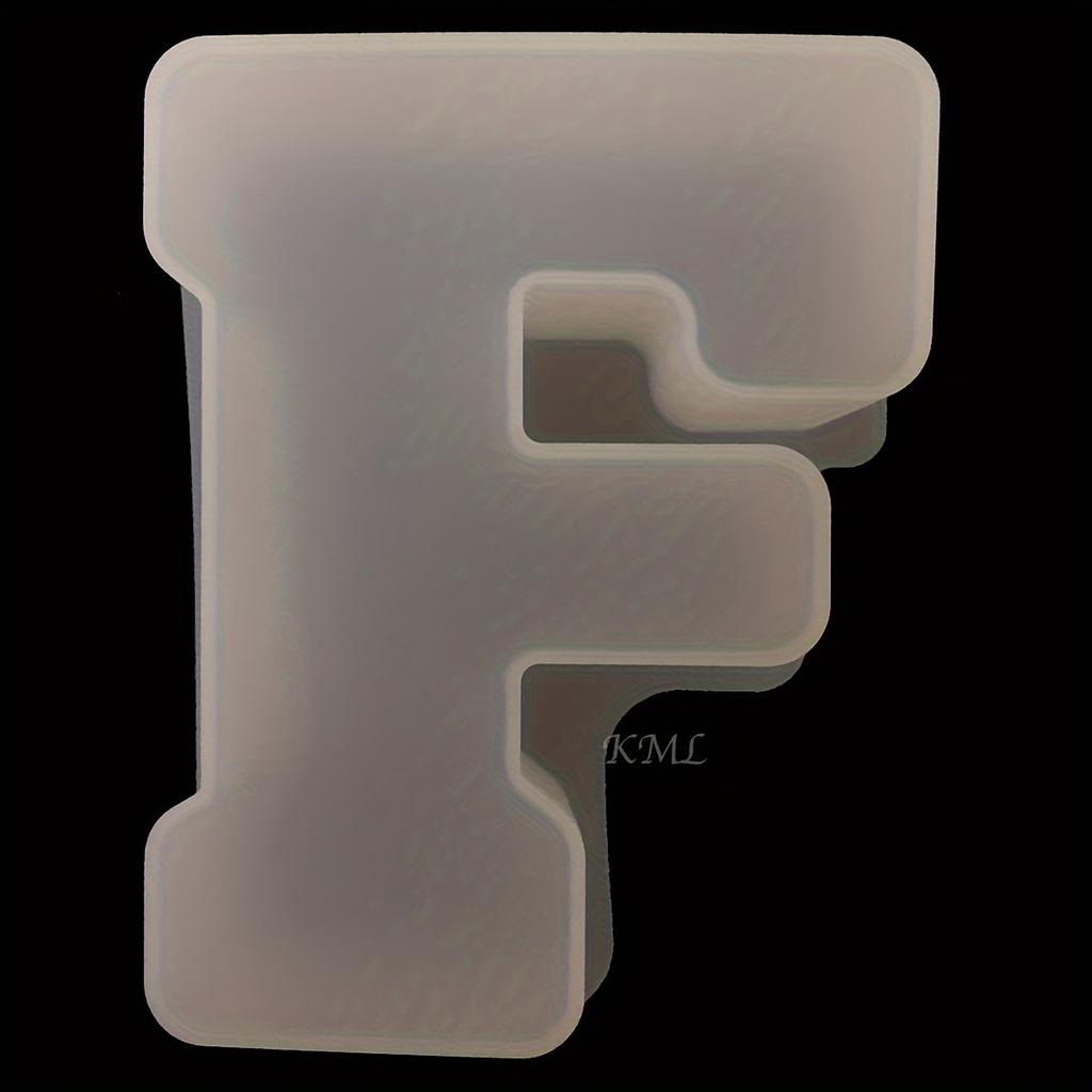 26 Stück Silikonform für englische Buchstaben, 10 Silikonformen für Ziffern, 26 Buchstaben- und Zahlenformen Handgefertigter Buchstaben-Harzguss