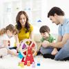Carnival Wooden Toys Ferris Wheel Toys with Animal Characters Pre Assembled with Sturdy Wood