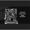 LGA1155 DDR3 M-ATX H61M motherboards for Intel core i7 i5 i3 pentium celeron processors