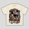 Attack On Titan Eren Jaeger Anime Printing T-shirt Men's Clothing Women's 2026 Summer New High Quality Cotton T Shirt