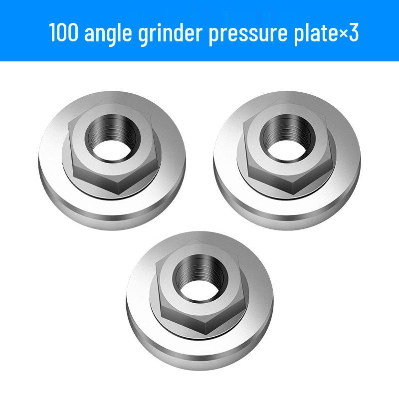 Hex Nut & Pressure Plate Set for Angle Grinder Polisher Modification