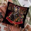 Guns n'roses band retro Pillow Gift Home Office Decoration Bedroom Sofa Car Cushion Cover case 45x45