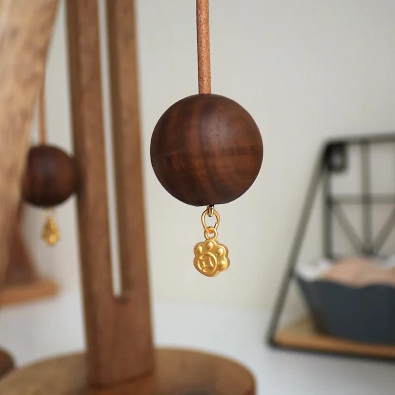 Massivholz Papierhandtuchhalter Küche Perforationsfreier Rollenpapier-Aufbewahrungsständer Tuch Frischhaltefolienbeutel Vertikaler Aufbewahrungsständer