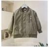 2025 Boys' Fashion Baseball Jacket - Spring/Autumn Thin Top for Kids