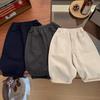 Autumn New Baby Casual Pants Cotton Girls Loose Trousers Solid Boys Pants Infant Straight Pants Toddler Clothes