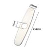 Bathroom Faucet Accessories Hole Cover Deck Plate 6/10 Inch Bathroom Sink Unused Mounting Escutcheon 304