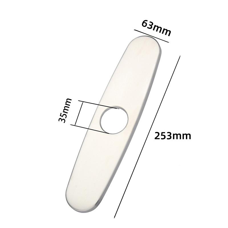 Bathroom Faucet Accessories Hole Cover Deck Plate 6/10 Inch Bathroom Sink Unused Mounting Escutcheon 304