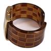 [Raport] Wristwatch Bangle Watch Wide Type Square Pattern