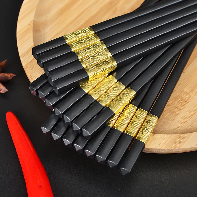 Runzhi Commercial Non-slip Alloy Chopsticks