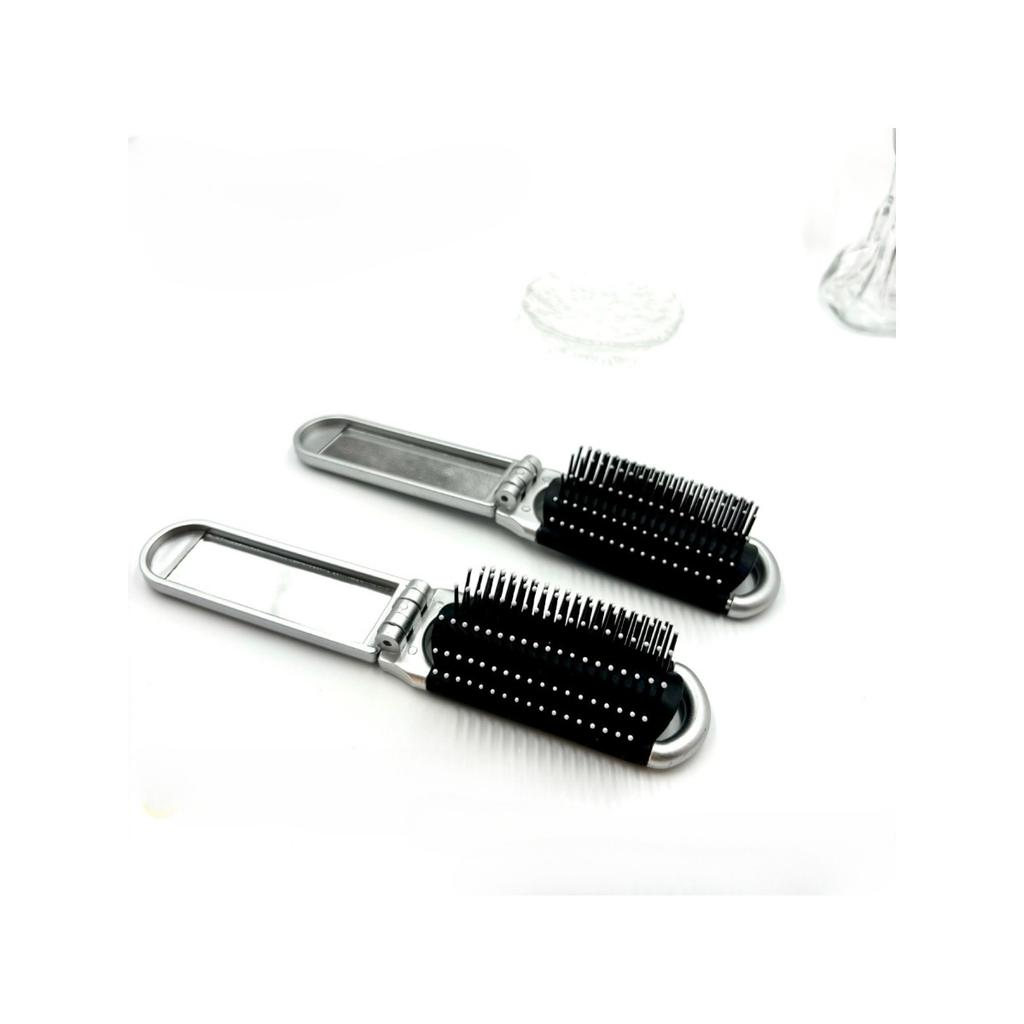 Foldable Mini Comb with Mirror Air Cushion Comb
