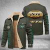 American football team football jersey Philadelphia Eagles jersey autumn and winter velvet cotton jersey sports jacket men's jacket