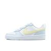 Court Borough Low 2 Abrasion Resistant Low Top Casual Skate Shoes Women's Blue White BQ5448-100(Team1423-)