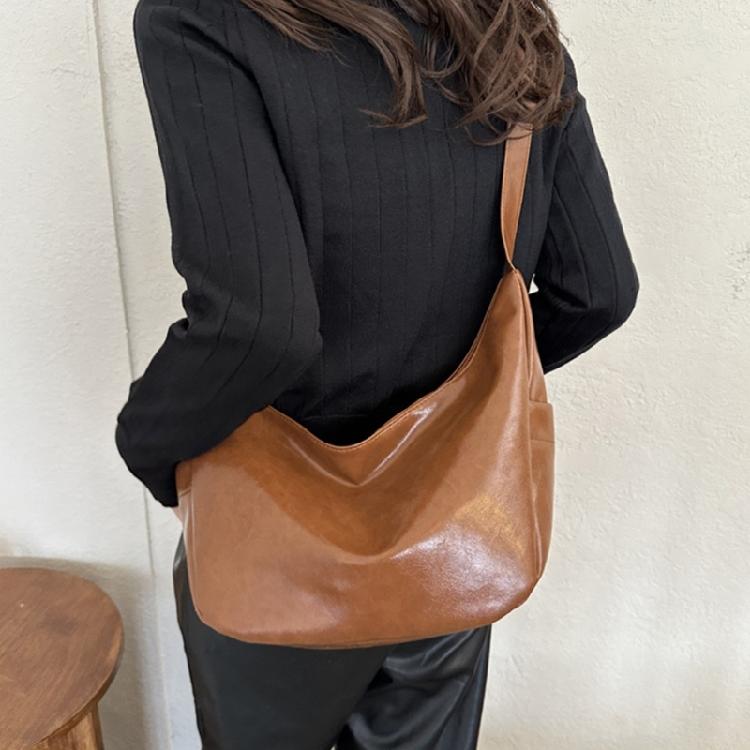 PU Leather Crossbody Sling Bag Crossbody Shoulder Bag Adjustable Strap Handbag