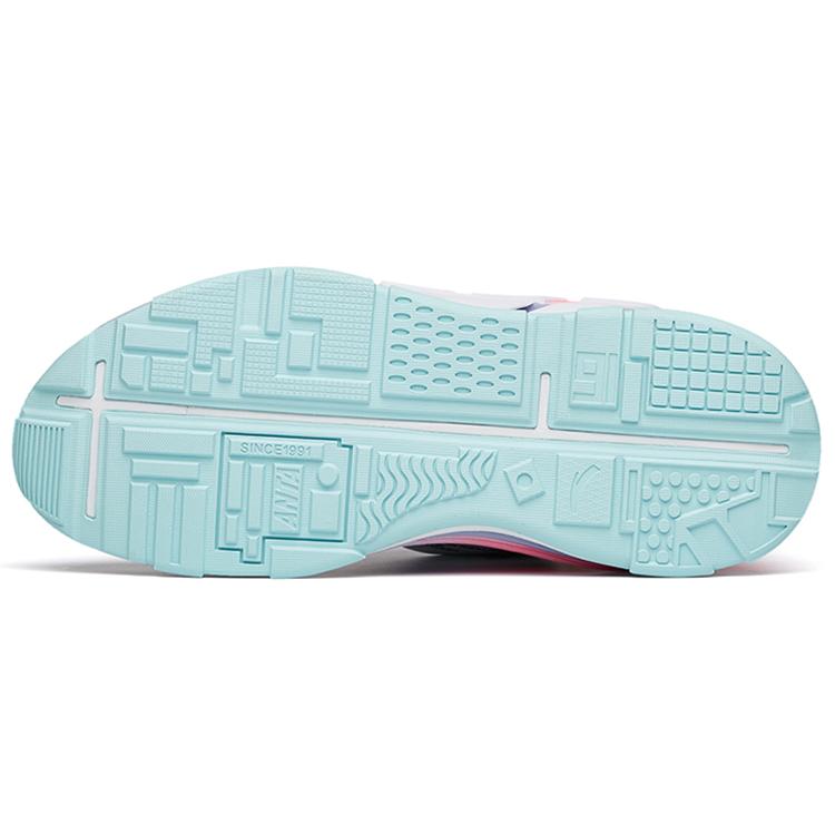 Anta AT91 Ejection Force Technology Slip Resistant Abrasion Resistant Low top Running Shoes Women's White Black 122148851-3