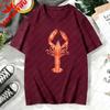 Lobster Graphic Printed Tshirt Lobster Lover Gift Shirt Unisex Unisex Cotton Short Sleeve Casual Fashion Summer Short Sleeve