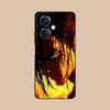 AOT Eren Yeager Matte TPU Mobile Phone Case for OPPO Reno 14 13 12 11 10 9 8 7 6 5 F T Pro 5G Colorful Printing Cover