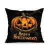 Retro Halloween Design Pillowcase Printed Polyester 45X45Cm Throw Pillowcover Decorative Sofa Cushion Pillowslip Home Decor