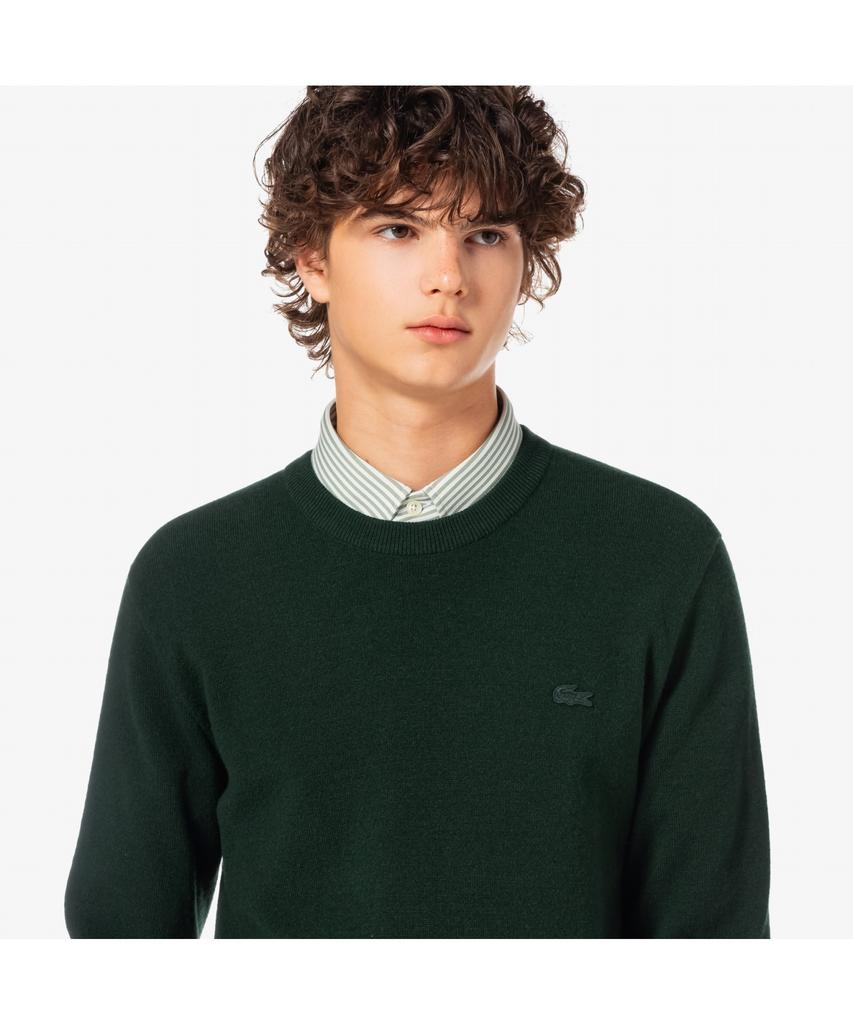 LACOSTE Men'S Basic Crew Neck Pullover Ah596E-55N Yzp