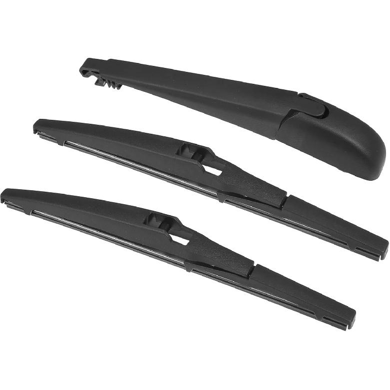 

ACROPIX Rear Windshield Wiper Blade Arm Set Back Wiper Assembly Replacement Fit for Jeep Compass 2017-2022 for Toyota RAV4 2012-2018 - Pack of 3